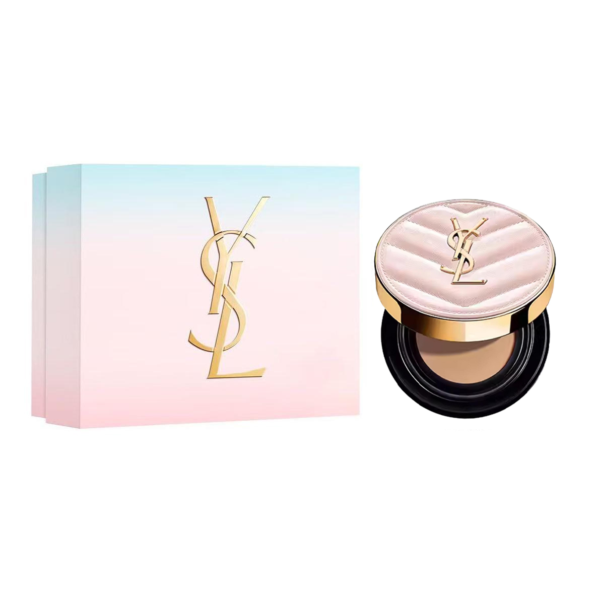 

SAINT LAURENT Twilight Daybreak Limited Bright Pink светлые воздушные подушечки увлажняющие осветляющие тон кожи Natural 12g