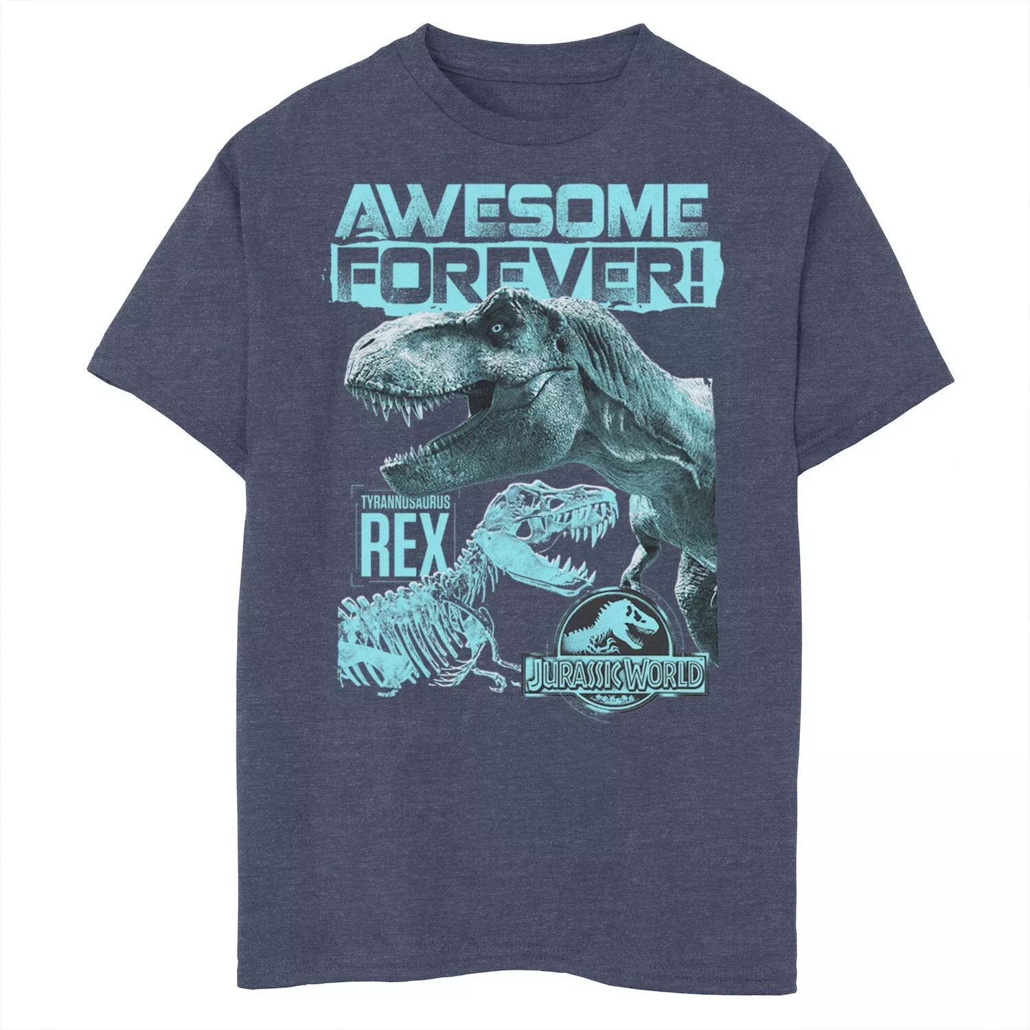 

Футболка с рисунком «T-Rex Awesome Forever» для мальчиков 8–20 лет Jurassic World Two T-Rex Awesome Forever Jurassic World