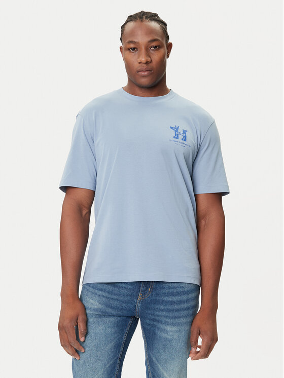 

Футболка regular fit Nedix 50543483 Hugo, голубой