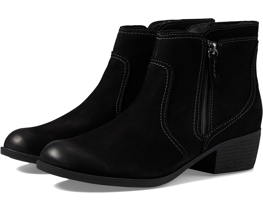 Ботинки женские Clarks Charlten Ave с круглым носком, черный