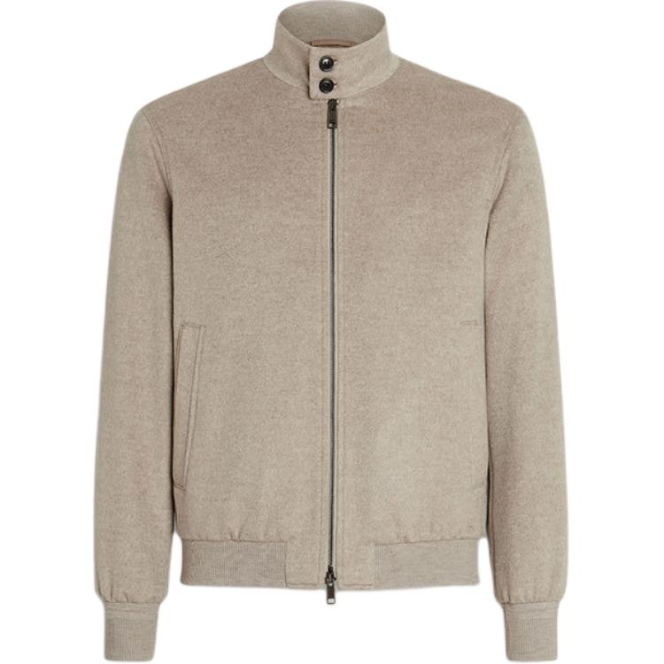

Ermenegildo Zegna Замковая бомбер из кашемира Zegna, Light Brown