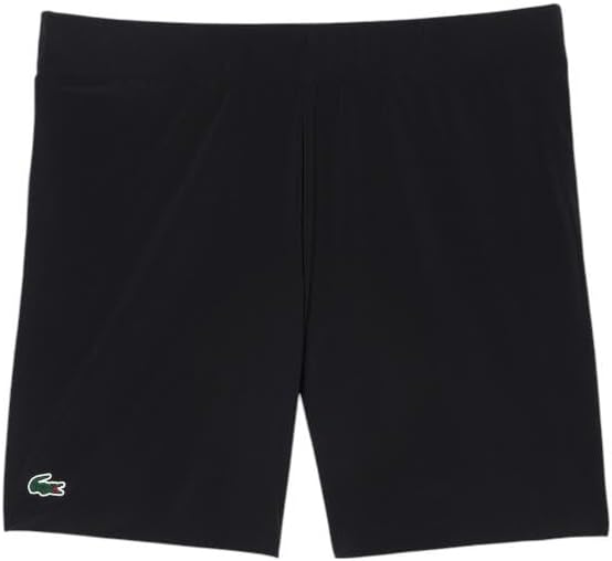 Мужские спортивные шорты Lacoste Ultra Dry с легкой эластичной тканью, Black — фото 4