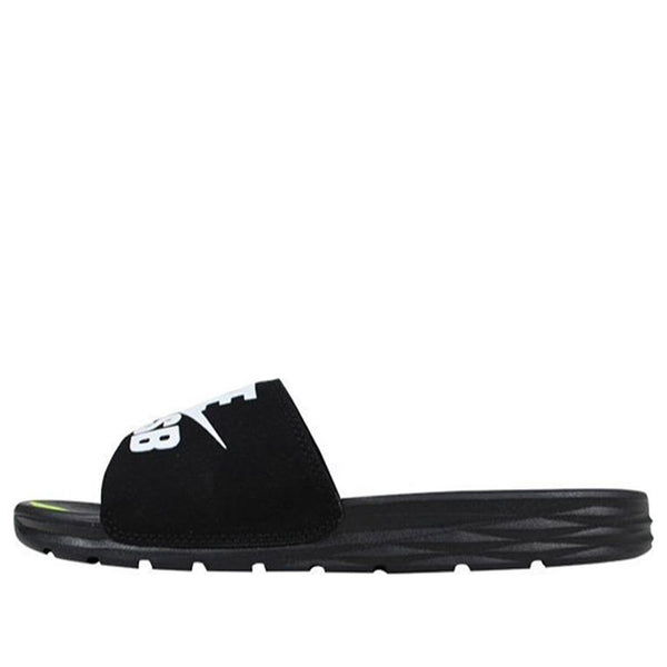 

Тапочки men's sandals sports slippers 'black white' Nike, черный
