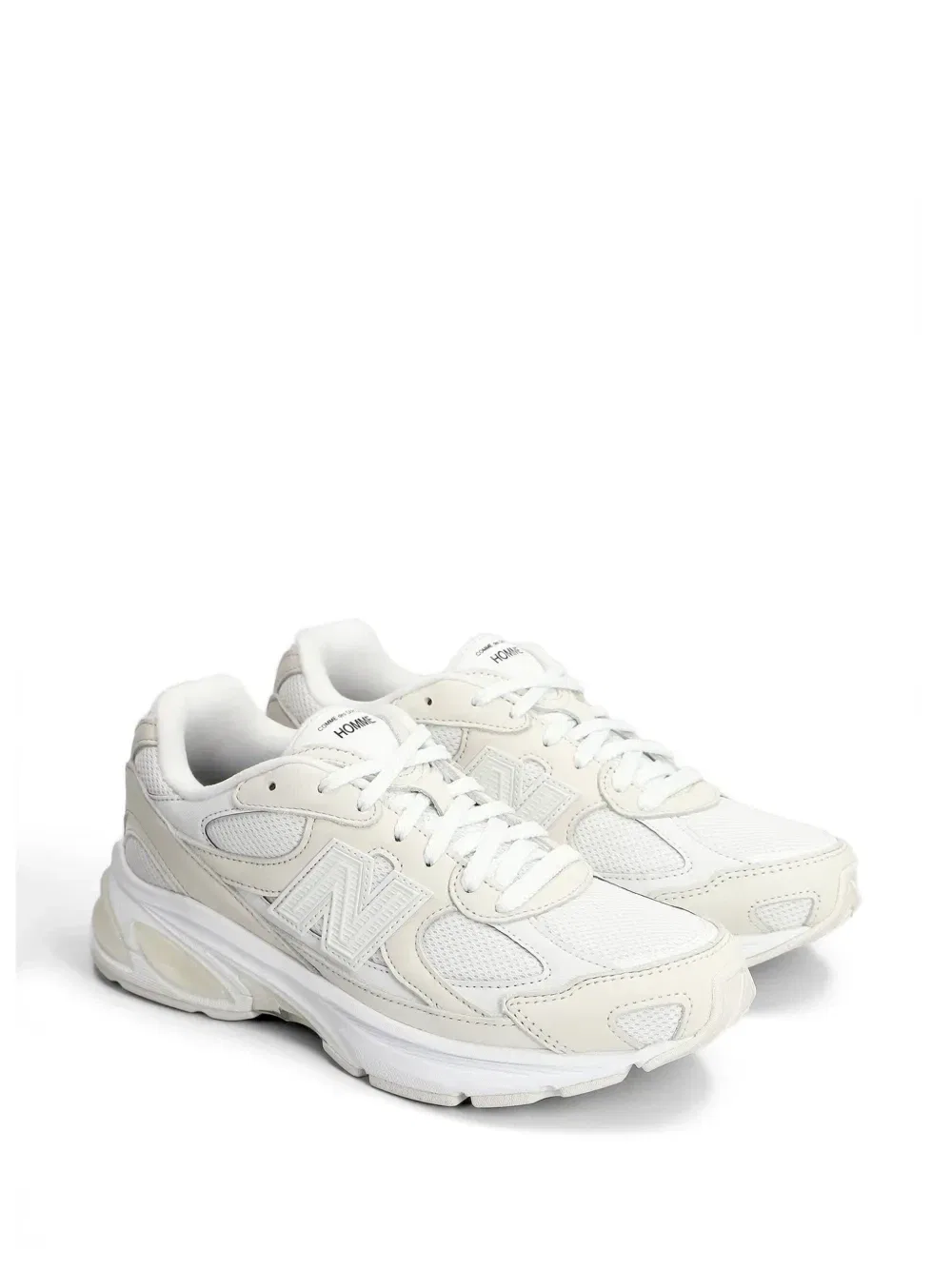 Кроссовки X Comme Des Garçons Homme с панелями NEW BALANCE, бежевый — фото 2