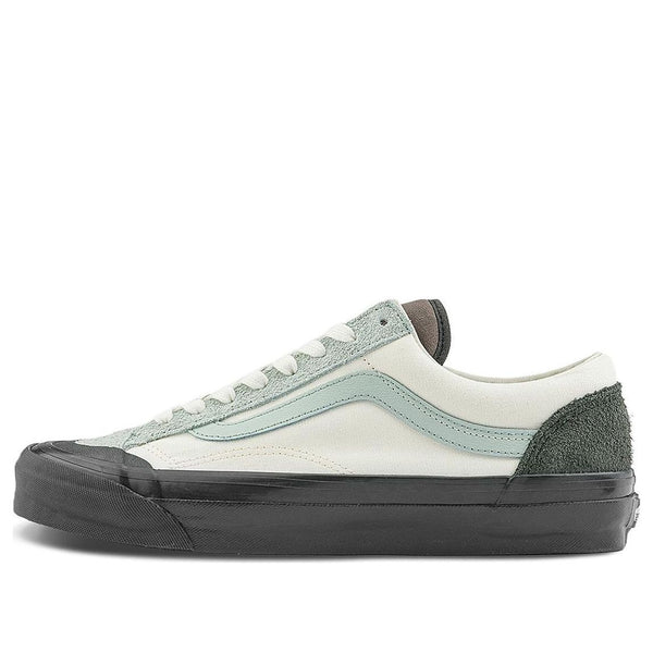 

Кроссовки old skool reissue 136 'black light green' Vans, бежевый