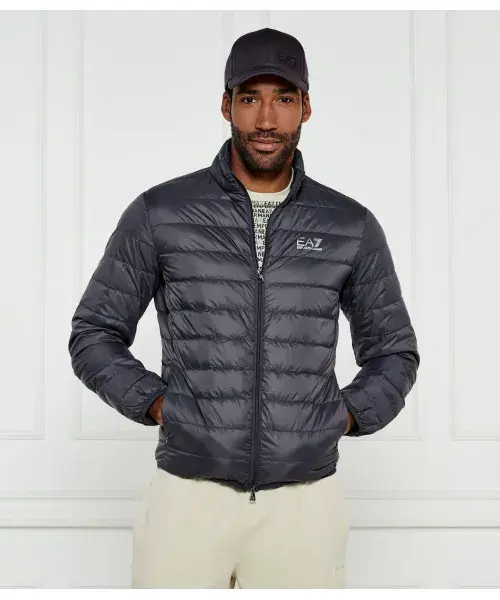 

Пуховик Regular fit Ea7, серый