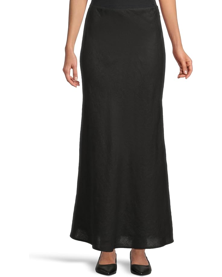 

Юбка Madewell Kata Skirt - 100% Linen, цвет Jet Black
