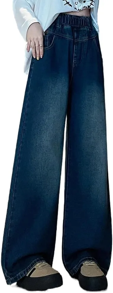 

Джинсы LAFOURAM для женщин с эластичным поясом и широкими штанинами