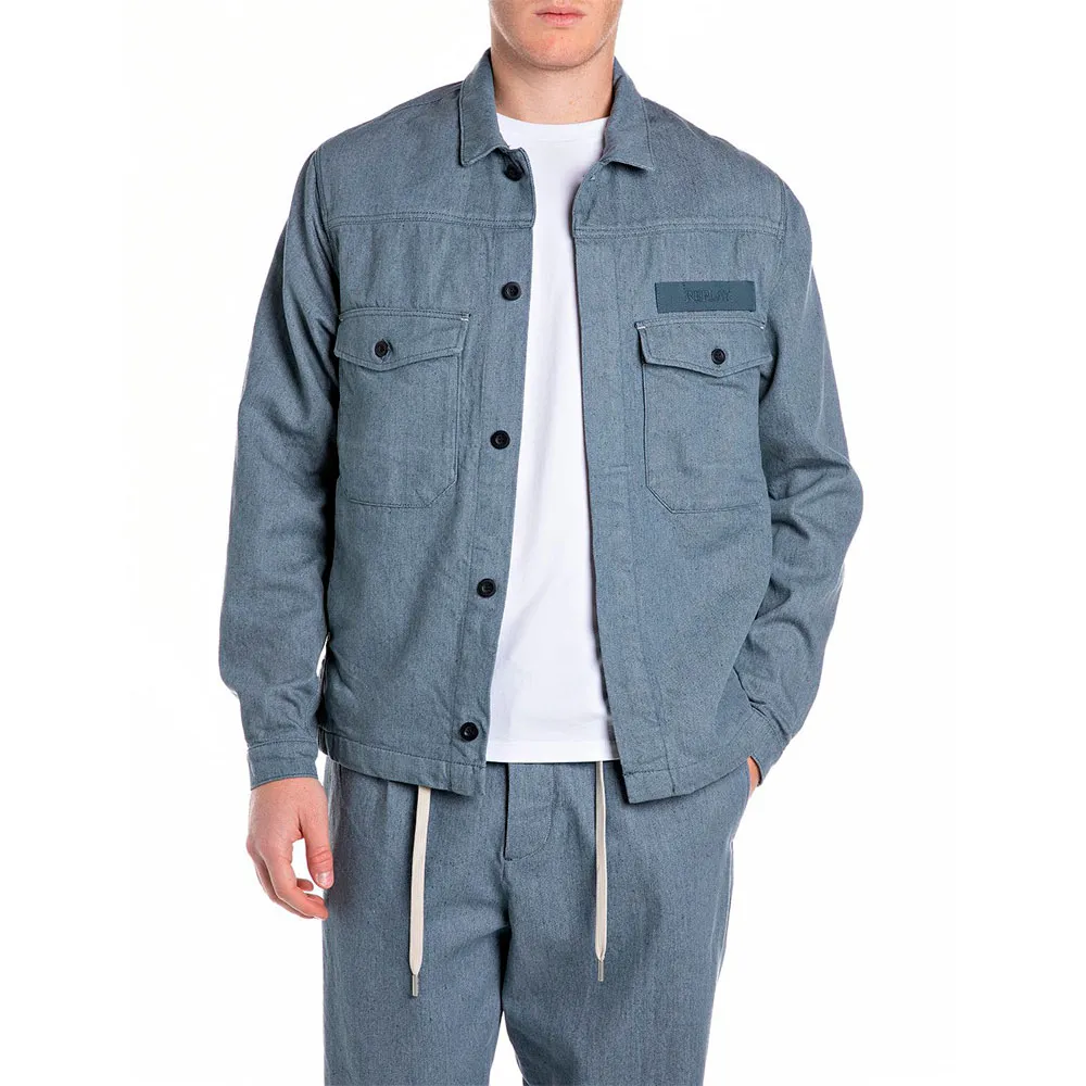 

Куртка Replay MV876.000.880830 denim, синий