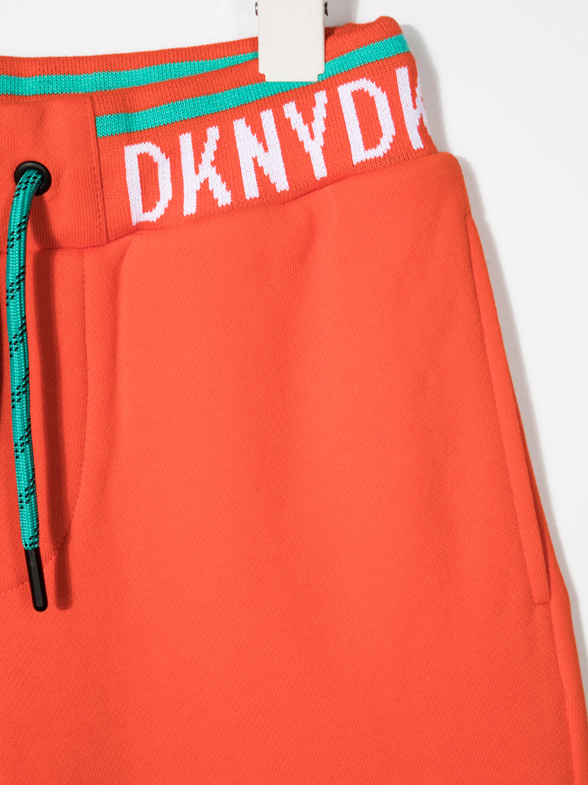 Шорты с логотипом Dkny Kids, оранжевый — фото 3