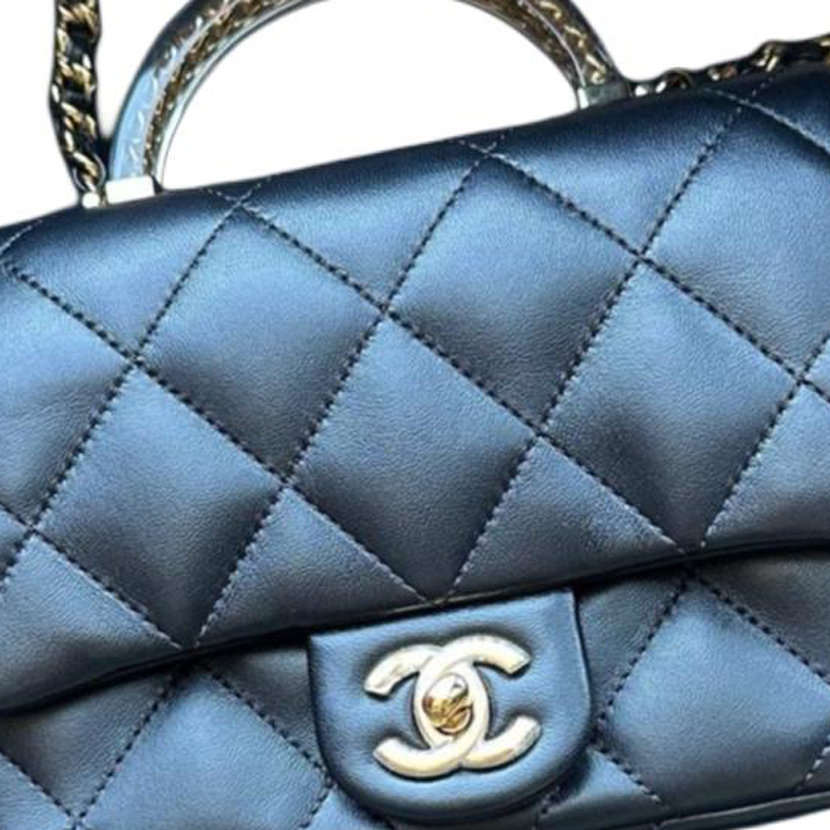Кожаная женская сумка через плечо, кроссбоди черная CHANEL — фото 3