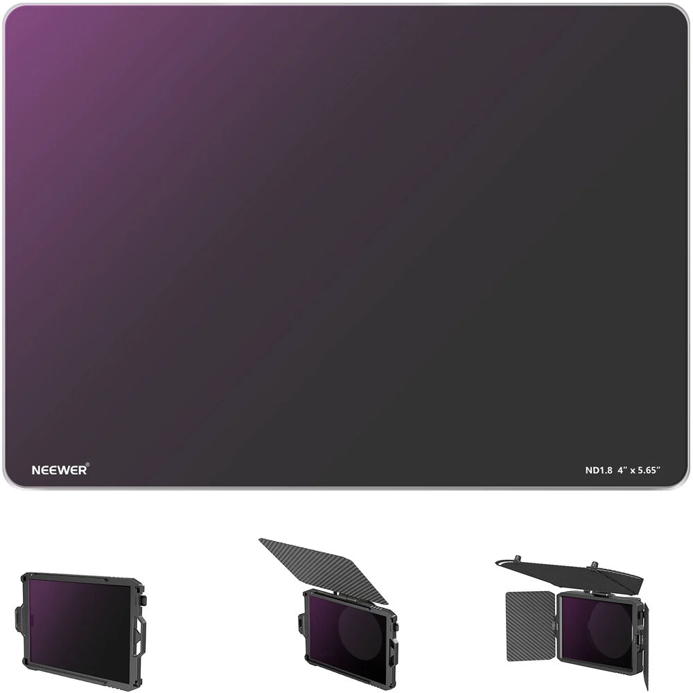 

Фильтр Neewer Square ND Filter (4 x 5.65", 6-Stop) 66602358