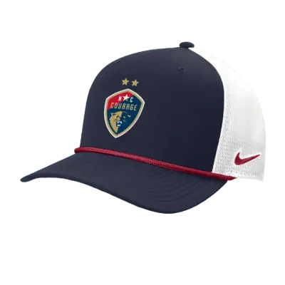 

Бейсболка Nike North Carolina Courage NWSL Trucker Cap, темно-синий