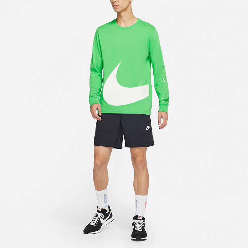 Футболка мужская пастельно-зеленая Nike, пастельно-зеленый — фото 3