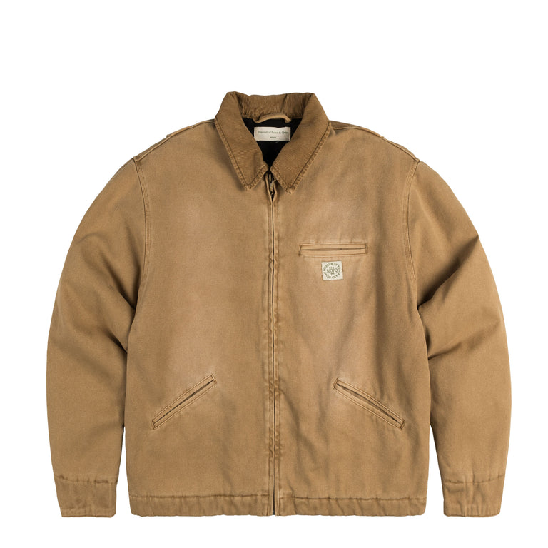 

Куртка wordmark canvas work jacket Museum Of Peace & Quiet, коричневый