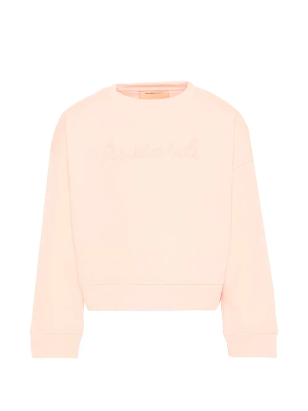 Толстовка с круглым вырезом Trussardi Junior, розовый