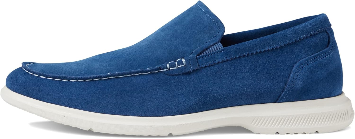 Мужские лоферы Florsheim Hamptons с мысом-мокасином, синий — фото 4