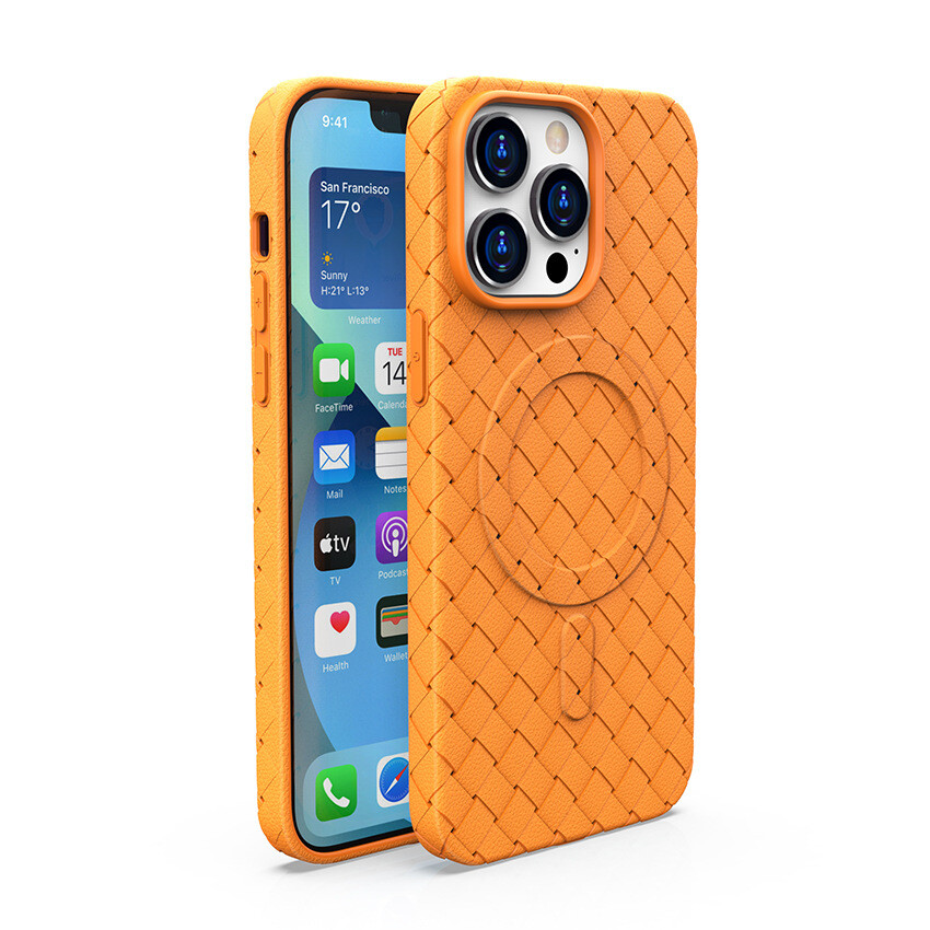 

Чехол для телефона Gpadparts, Woven pattern magnetic - royal blue