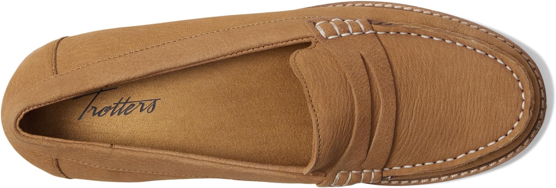 Лоферы Trotters Women's Francey, Luggage Nubuck — фото 2