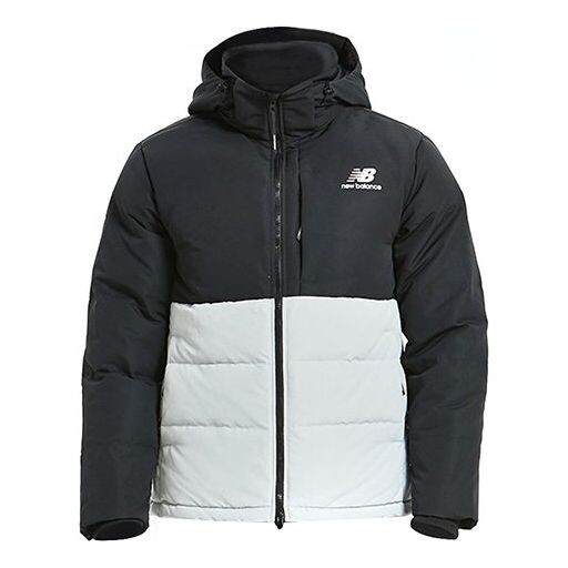 

Куртка ветрозащитный стильный пуховик New Balance, черный
