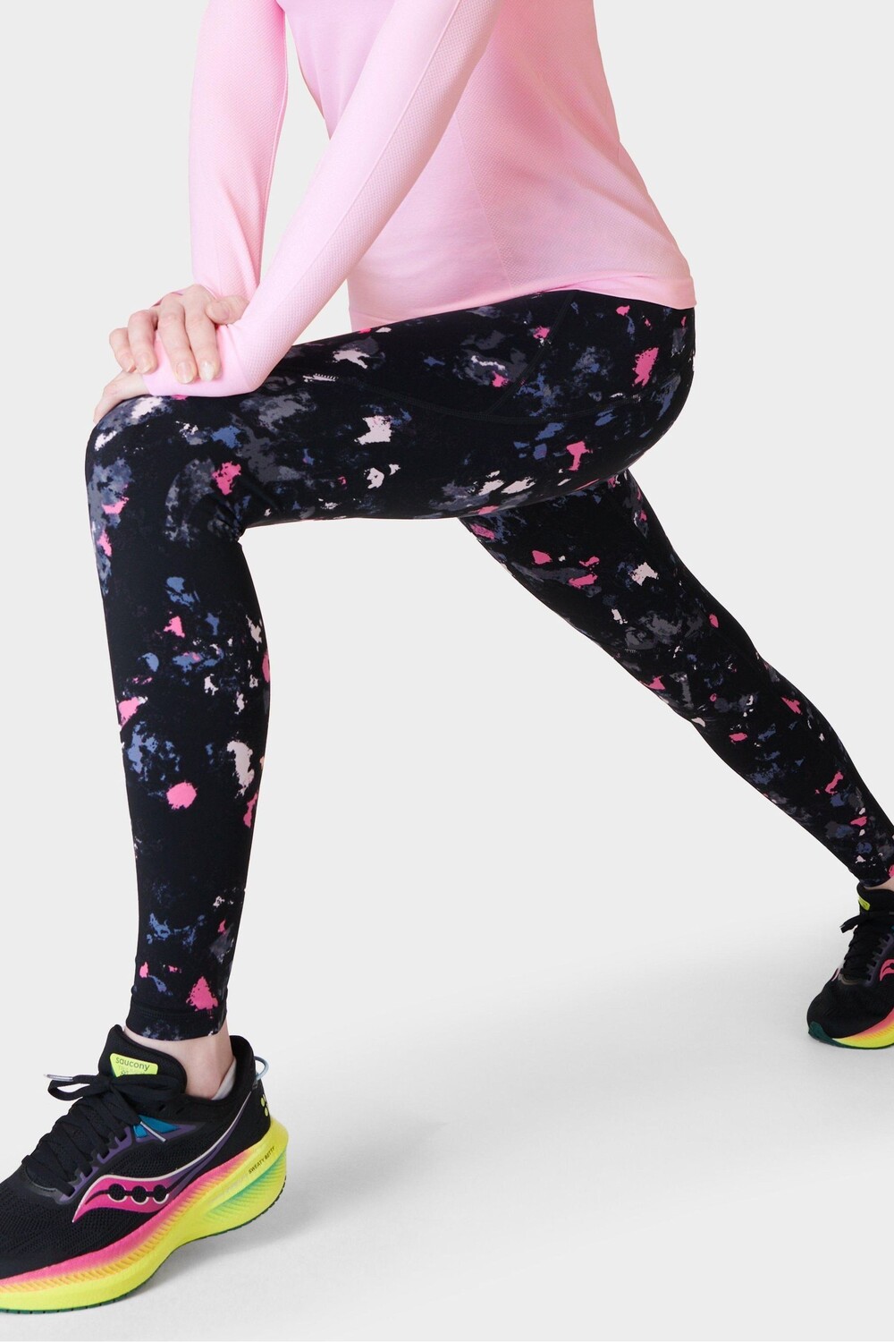 

Спортивные леггинсы Aerial Core Sweaty Betty, черный