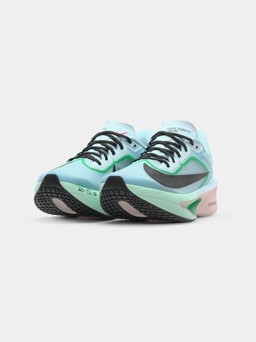 Беговые кроссовки NIKE Zoom Fly 6, Light blue — фото 2