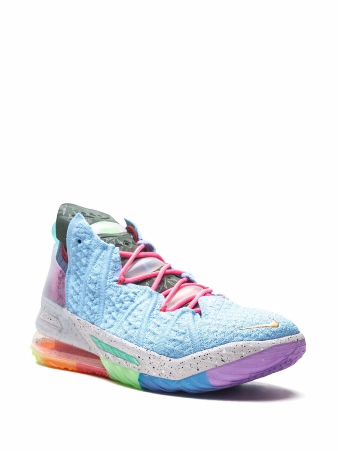 Кроссовки LeBron 18 Best Of 1-9 Nike, синий — фото 2