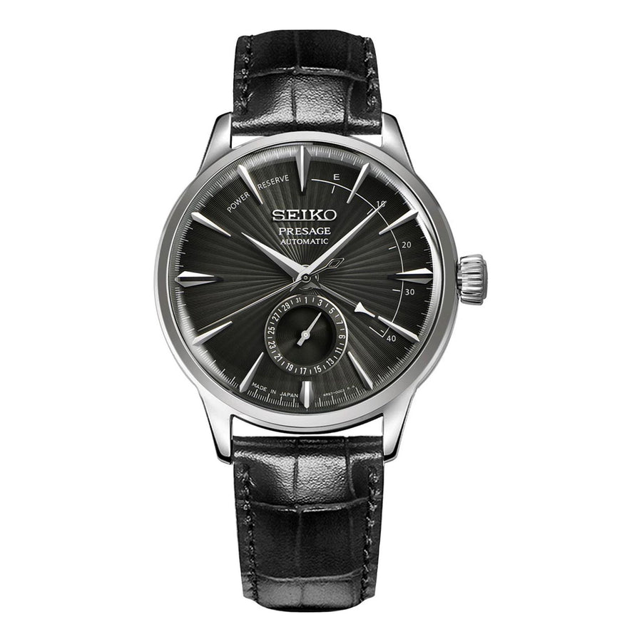 

Часы Men's SEIKO Mechanical Black Watch, черный