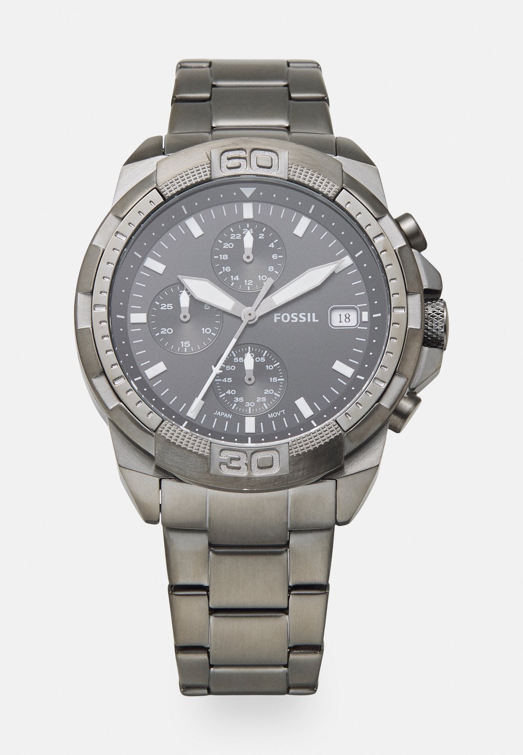 

Часы с хронографом BRONSON Fossil, серебряный