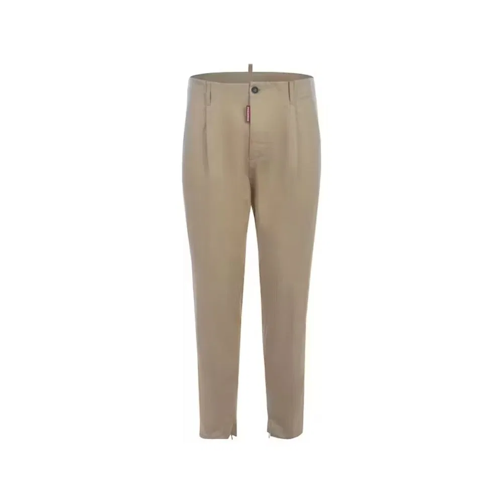 Мужские брюки чинос хлопковые Dsquared2, Beige