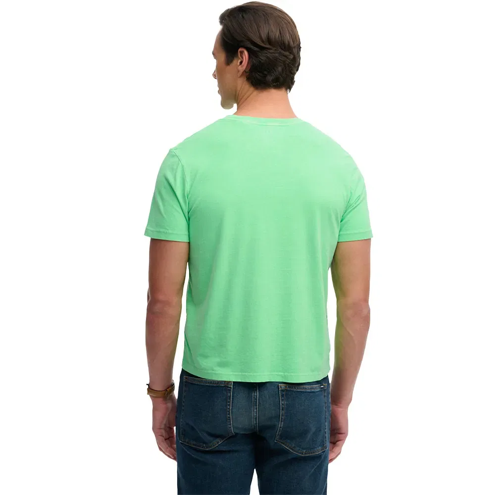 Футболка с коротким рукавом Classic Essential Neon Superdry, зеленый — фото 2