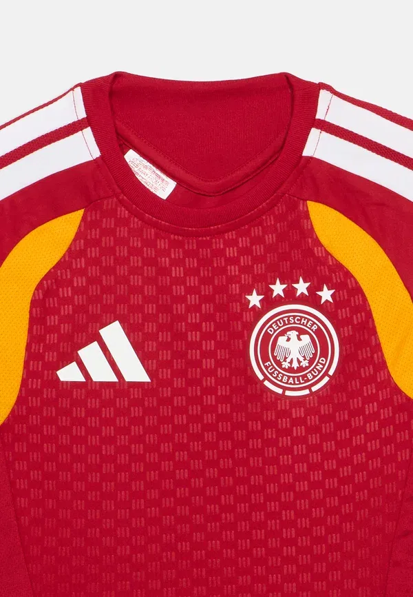 Футболка унисекс для тренировок Germany Tiro Adidas Performance, красный — фото 3