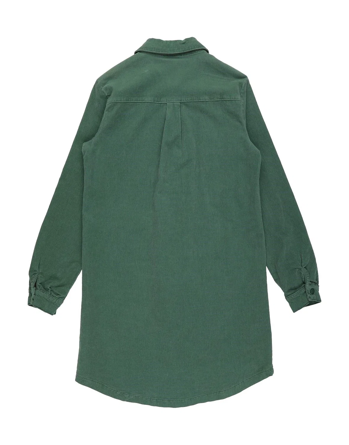 Детское платье для девочек из вельвета Classic Collar Liu Jo, зеленый — фото 2