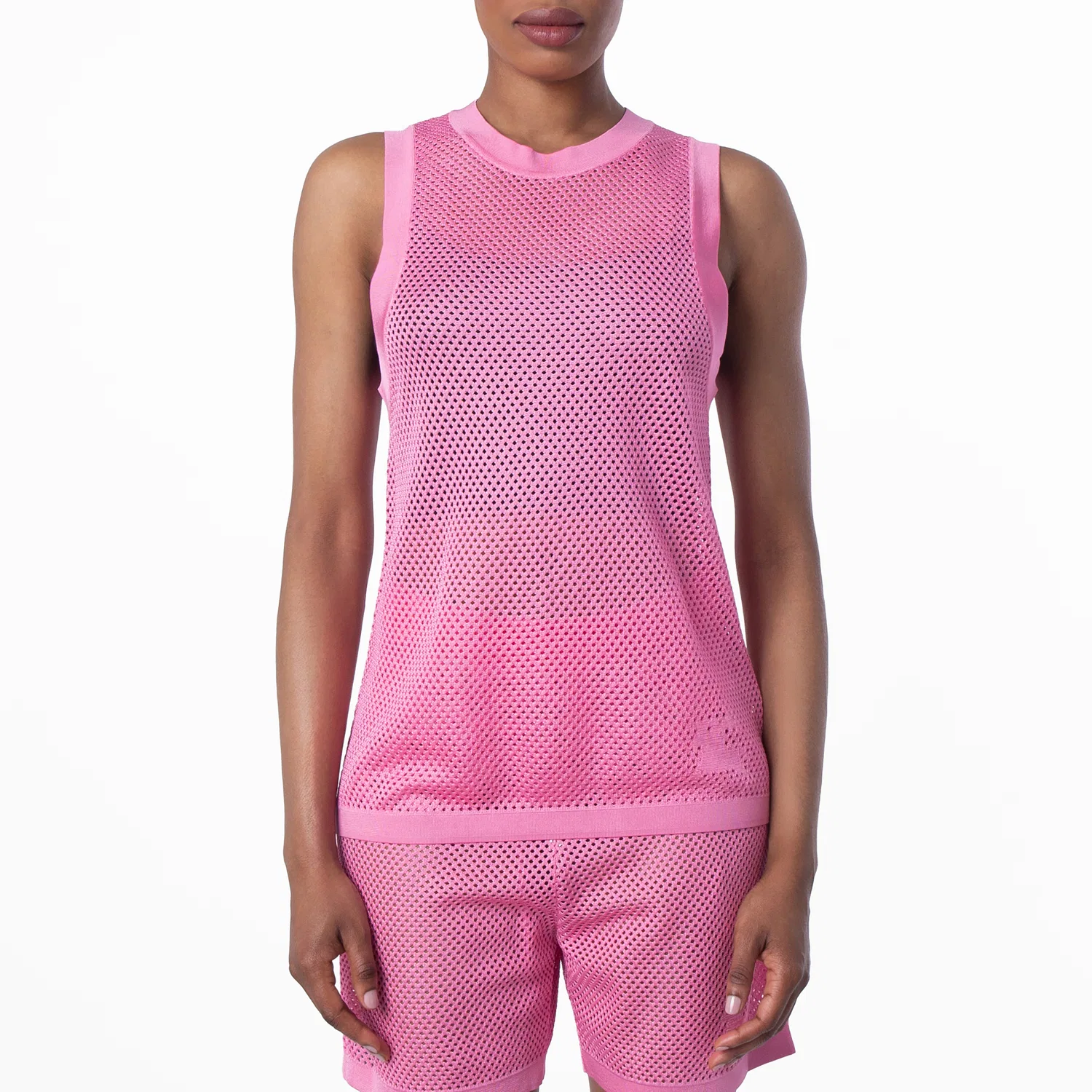 Топ-майка с сеткой Daisey EKD Mesh Burberry, Bubblegum Pink