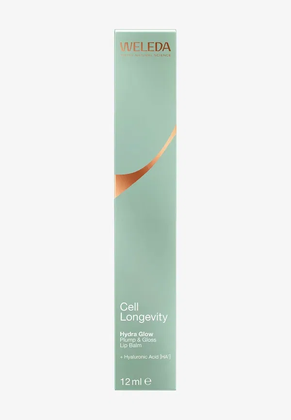 Бальзам для губ с гиалуроновой кислотой Cell longevity hydra glow lip balm Weleda 12 мл — фото 2