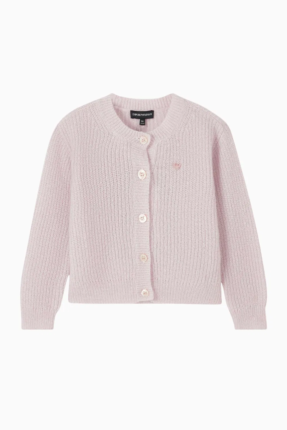 Кардиган из шерсти альпаки Emporio Armani