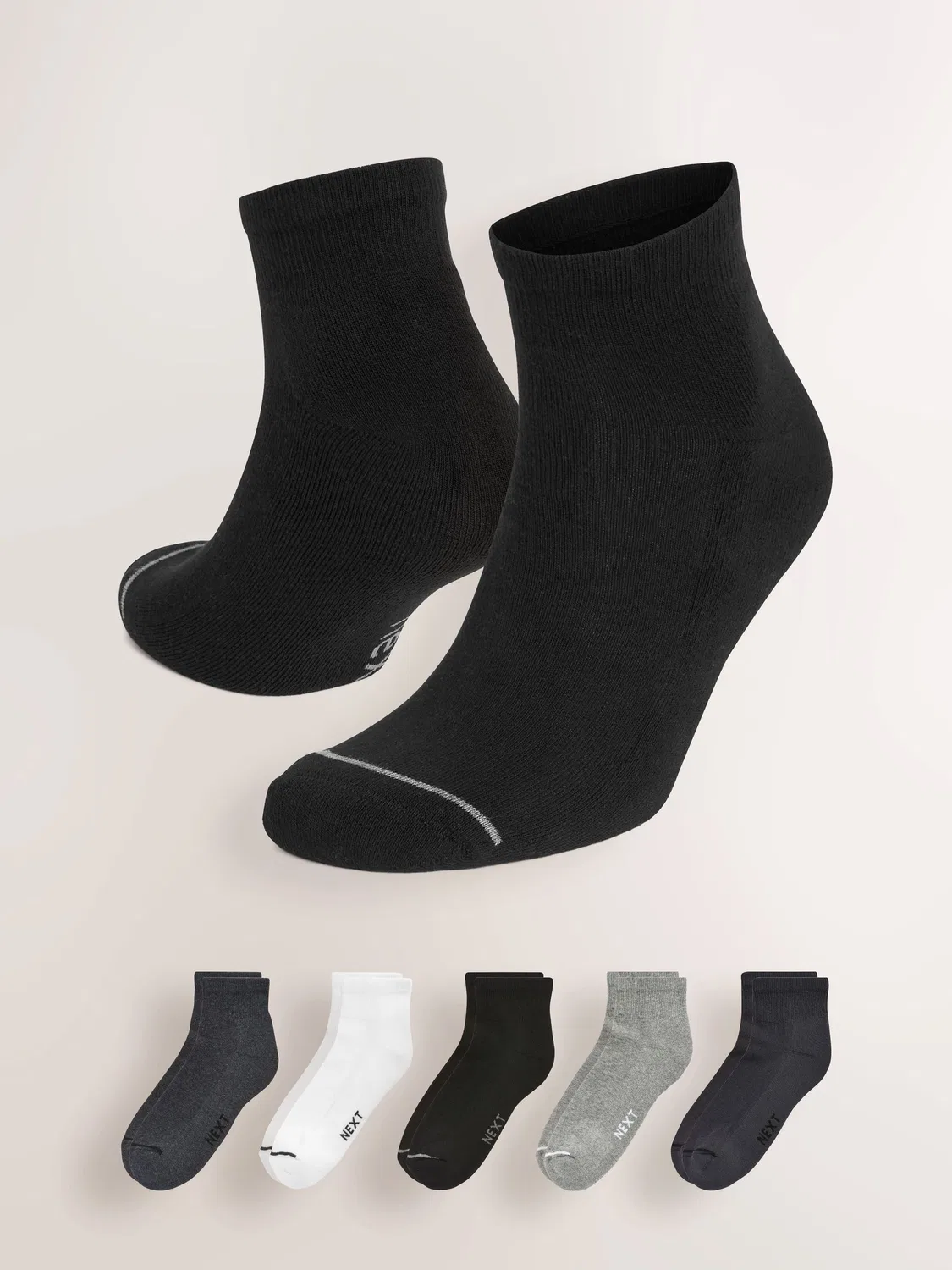 Носки тренировочные Multi Cushioned Mid Trainer Socks Next, мультиколор
