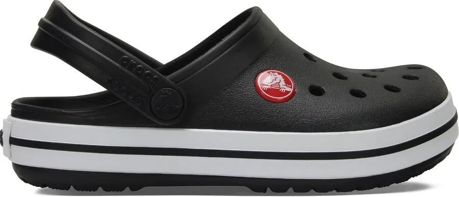 Сандалии Crocs 'Crocband' черного цвета — фото 2
