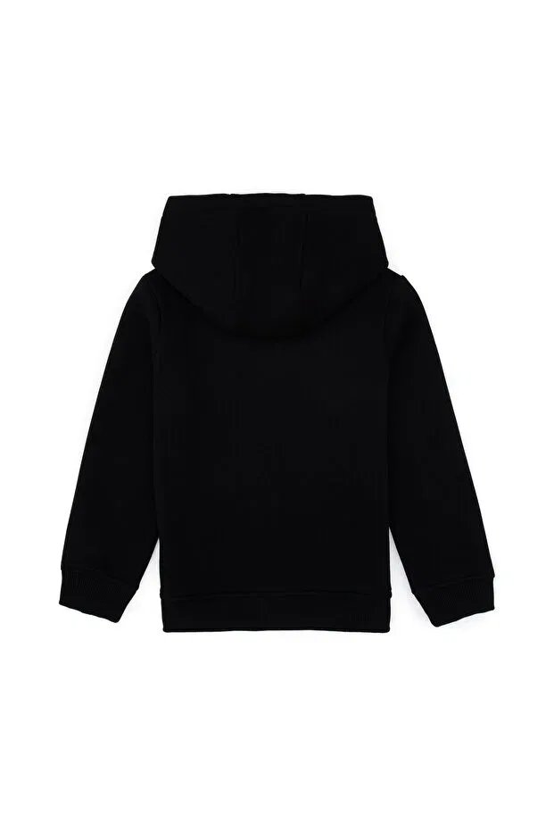 Детское худи для мальчиков с капюшоном U.S. Polo Assn., Black — фото 2