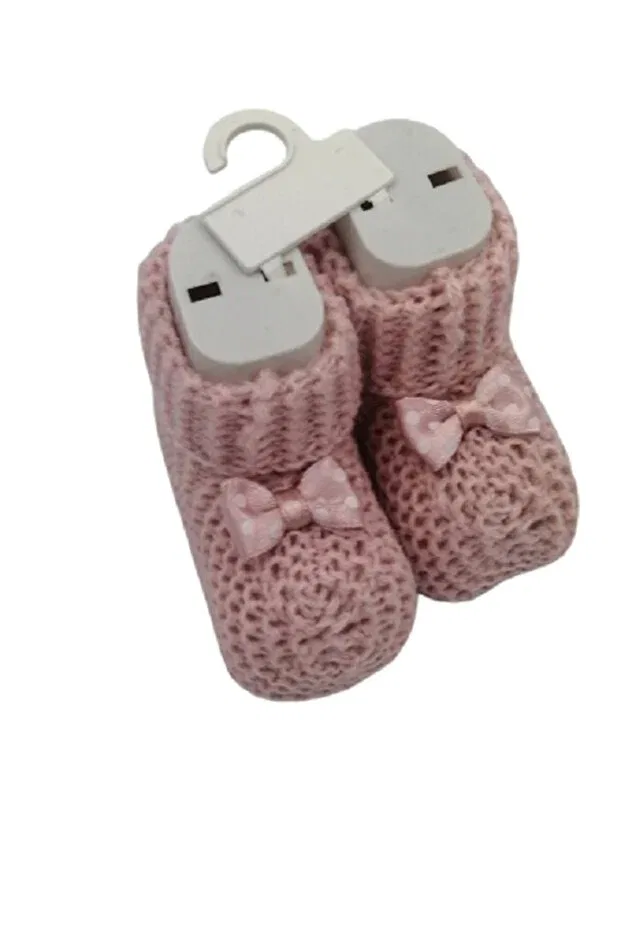 Детские пинетки для девочек без каблука Safran Baby, Rose Dry