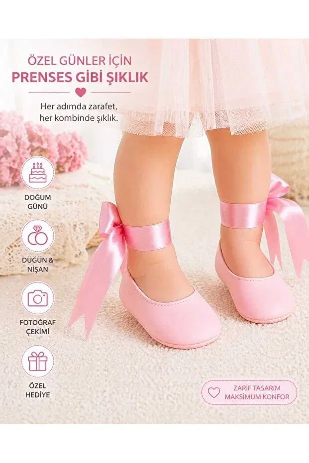 Детские тапочки для девочек с детским принтом Baby Shez, Pink