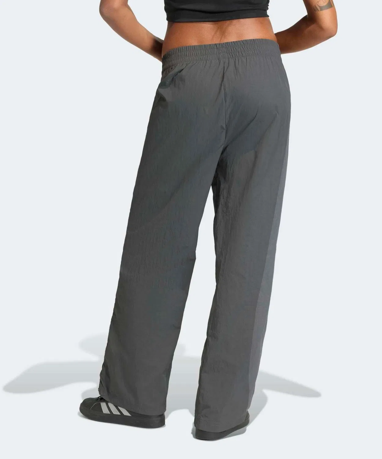 Женские спортивные брюки с боковыми карманами City Tech Woven Zip Pant Adidas, Grey — фото 2