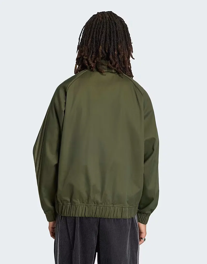Куртка спортивная Sst Adicolor Classics из хлопкового твила Adidas Originals, Night Cargo — фото 2