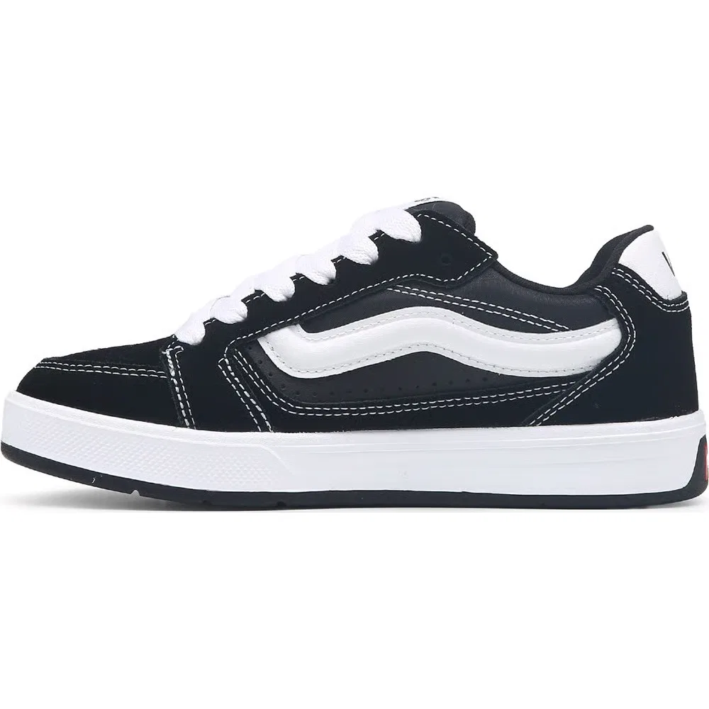 Детские скейтбордистские кроссовки Callum Vans, Black/White — фото 3
