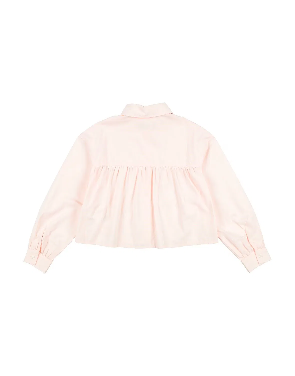 Детская рубашка для девочек с длинным рукавом Max&Co., Light Pink — фото 2