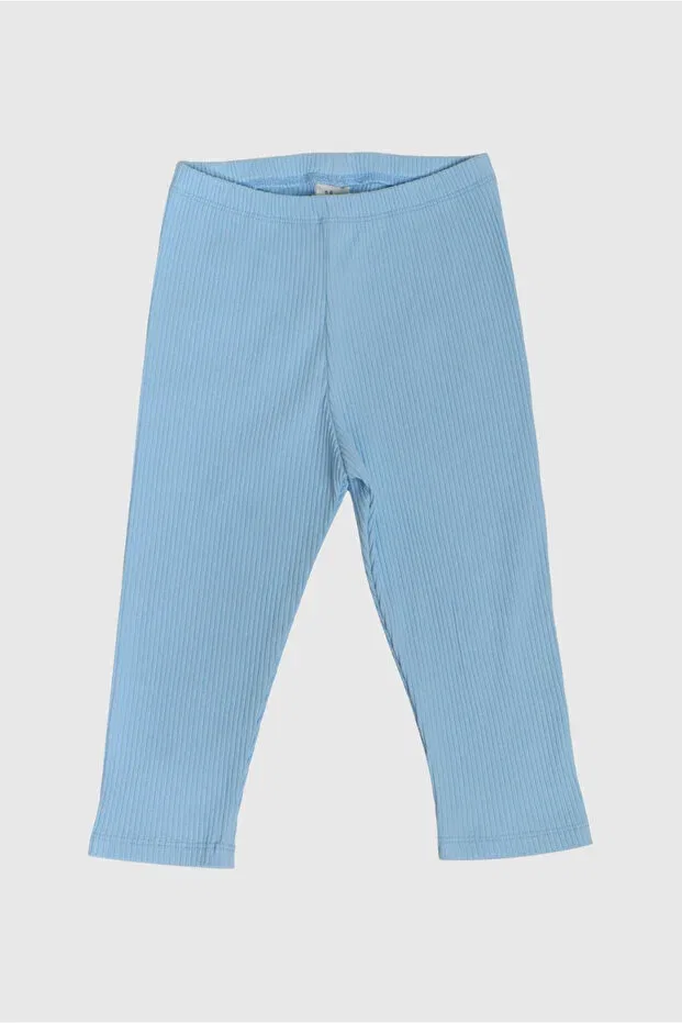 Детские леггинсы для девочек хлопковые Yhh Kids, Light Blue