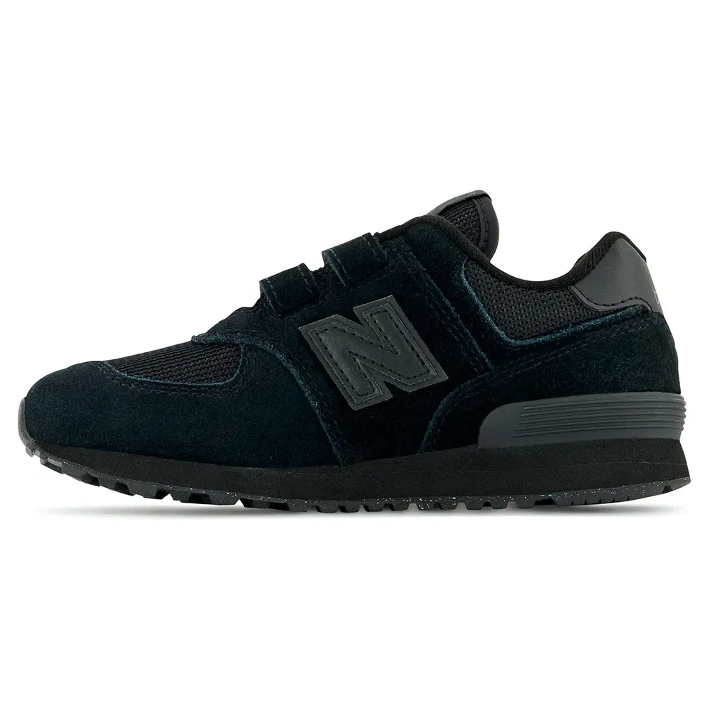 Кроссовки New Balance 574 Core Hook & Loop, черный — фото 3