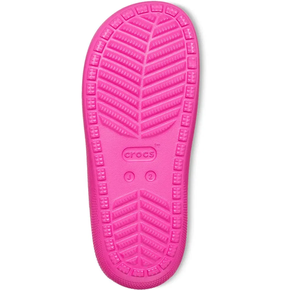 Детские сандалии для девочек с двумя ремешками Classic v2 Crocs, Pink — фото 2