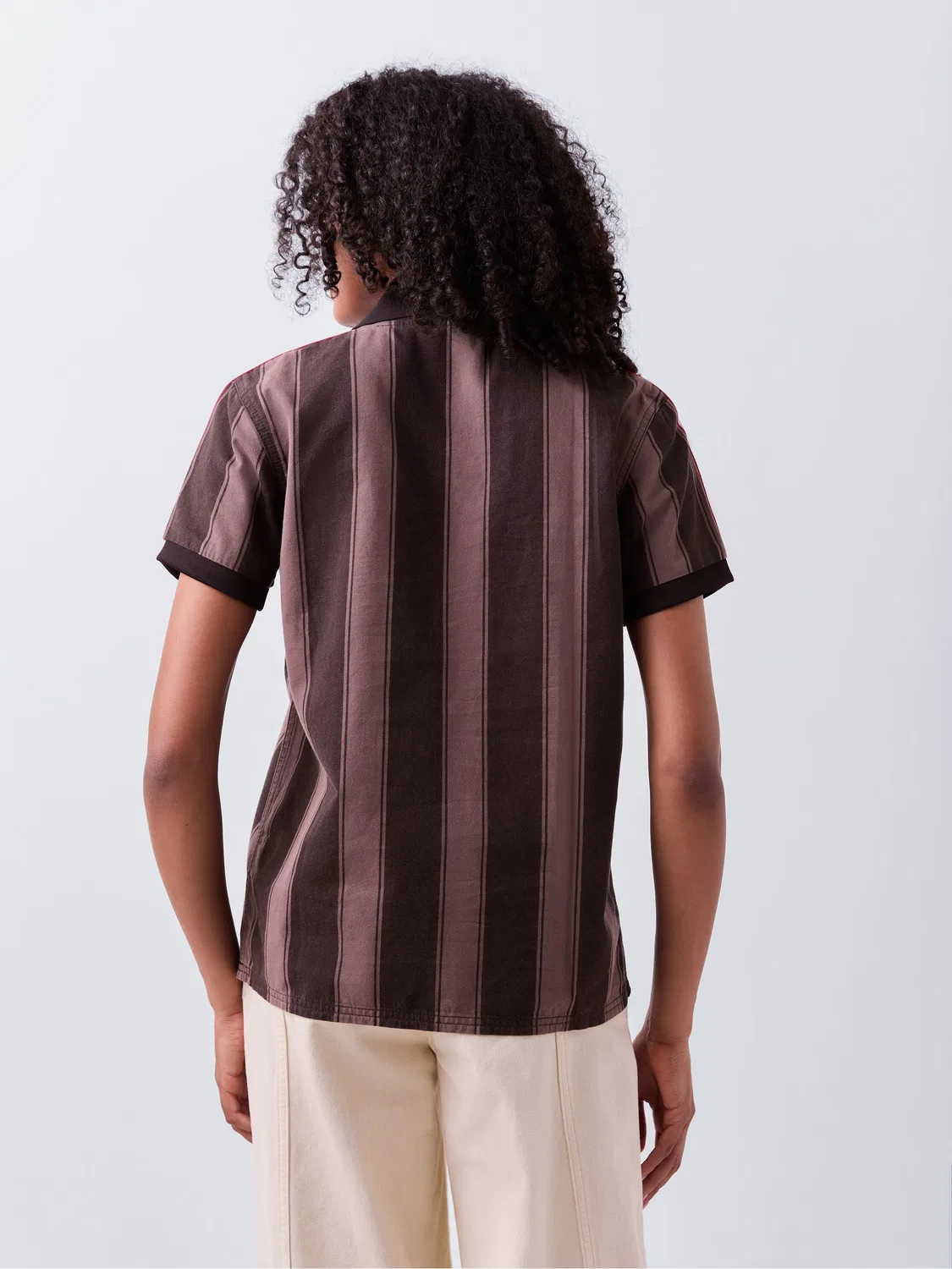 Футболка Twill Football Jersey, adidas Originals, коричневый — фото 3