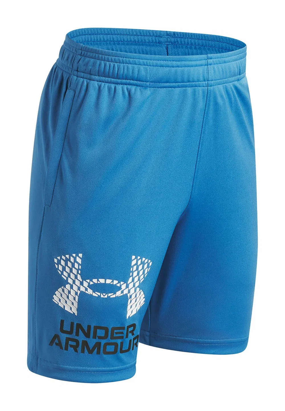 Логотип Tech - спортивные шорты Under Armour, Aegean Blue — фото 3
